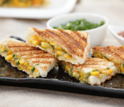 Butter Corn Sandwich
